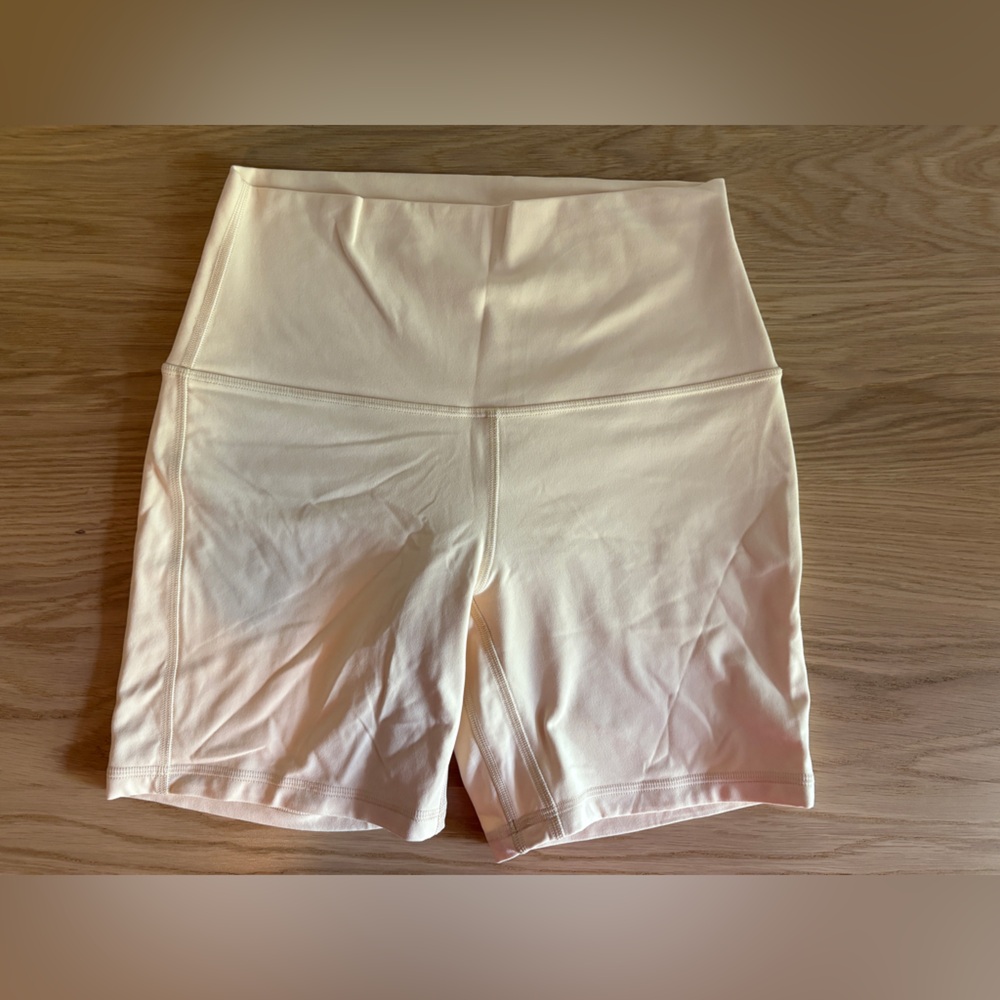 Women's Yellow Bike Shorts